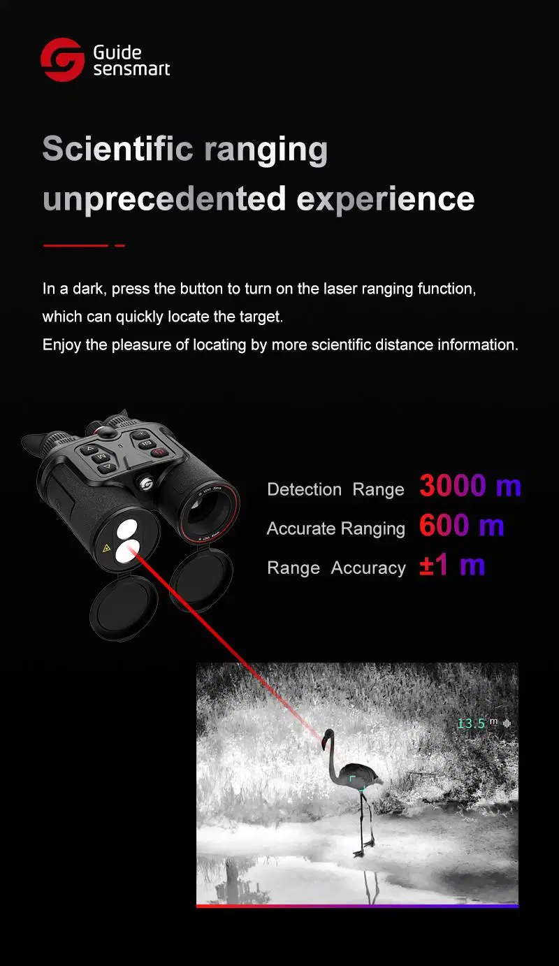 Night Vision Handheld Guide IP66 Brand Thermal Imaging Hunting Scope