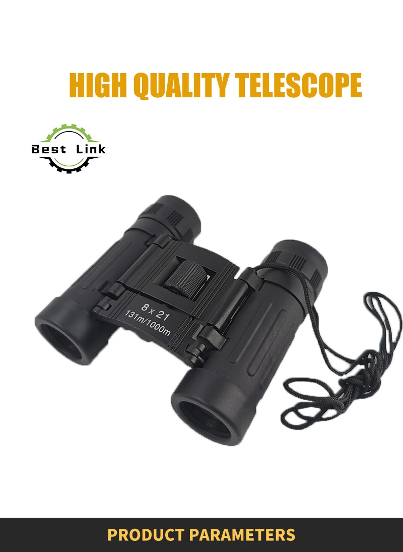 Zoom Mini Folding Pocket Binoculars Telescope Portable Binoculars for Outdoor Travel